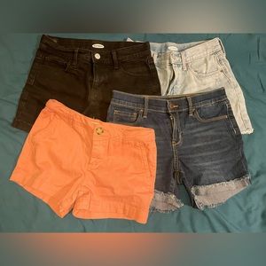 Set of 4 Girls Shorts Sz 12 All EUC